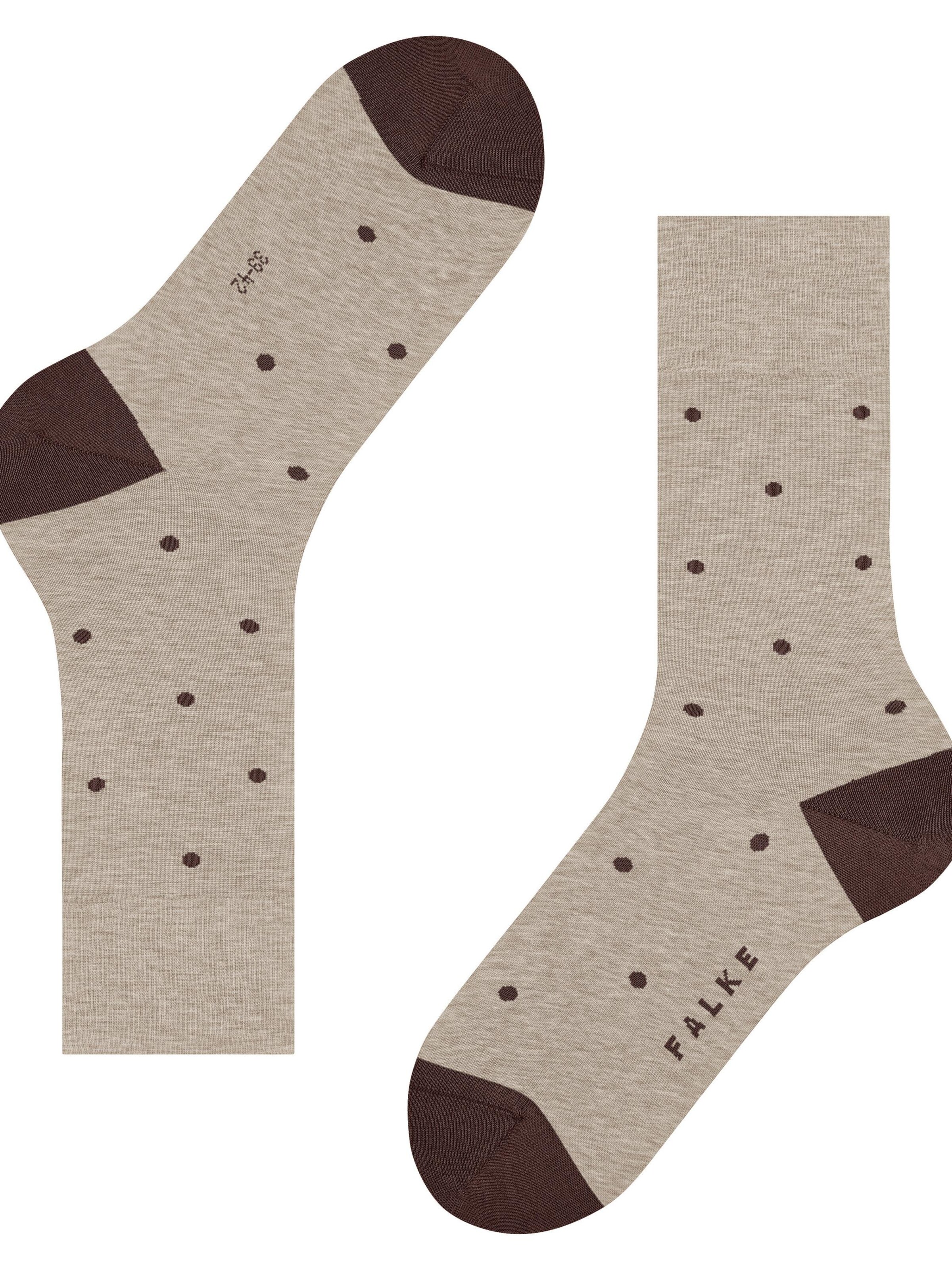 FALKE Socks 'Dot' in Grey