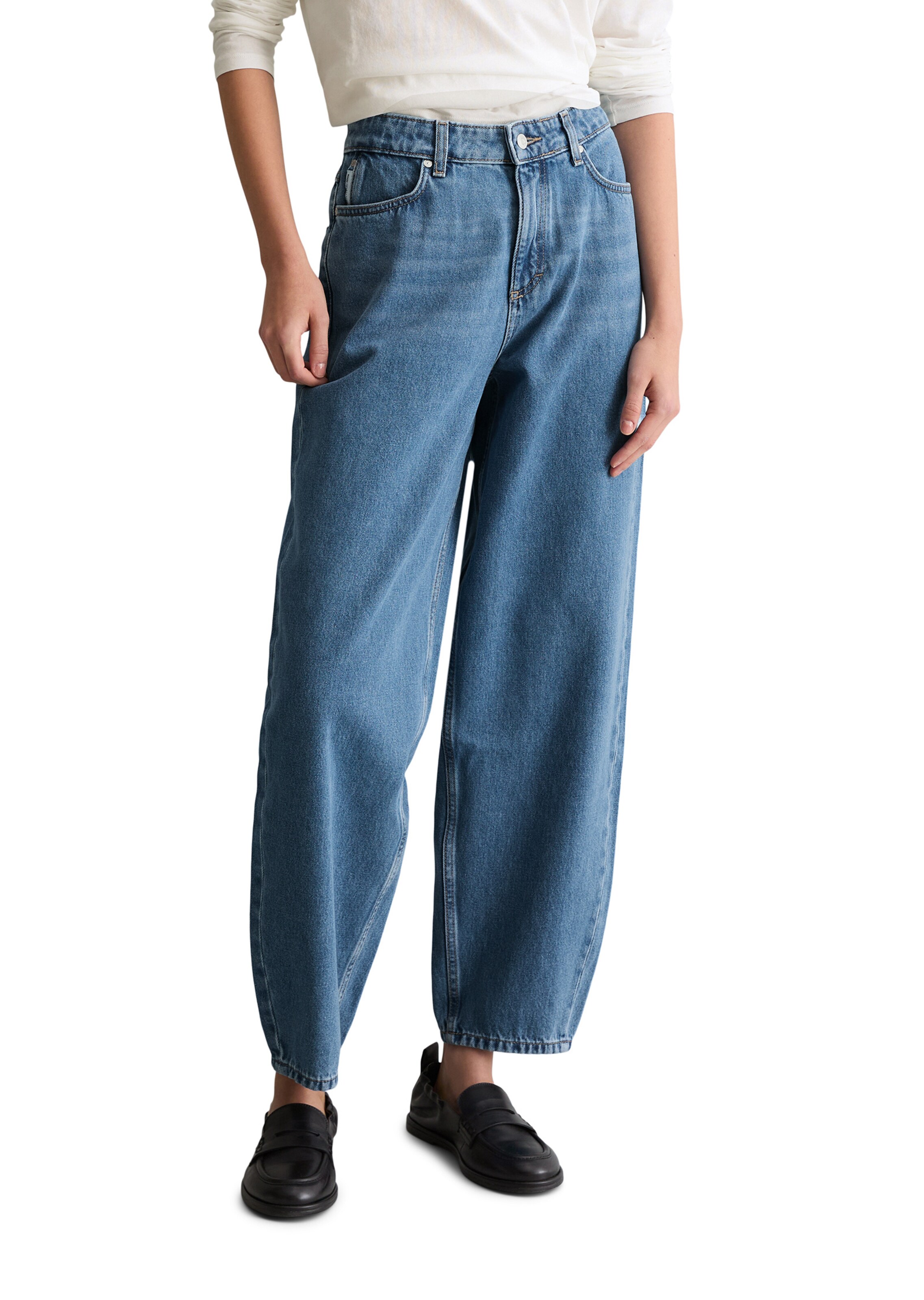 Marc O'Polo DENIM Vat Jeans in Blauw: voorkant