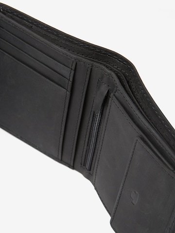 TOM TAILOR Wallet 'Ron' in Black