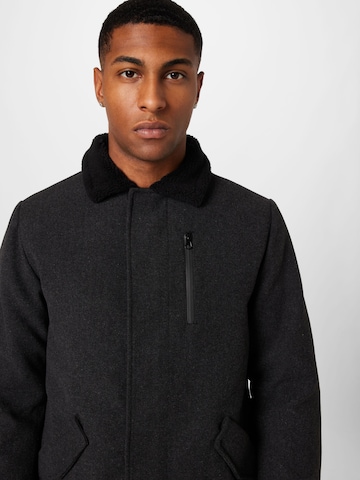 INDICODE JEANS Between-Season Jacket in Black