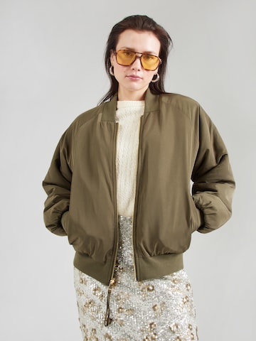 Giacca di mezza stagione 'Etera' di NÜMPH in verde: frontale