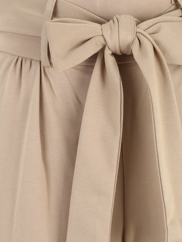 Vero Moda Tall Normální Kalhoty se sklady v pase 'EVA' – béžová