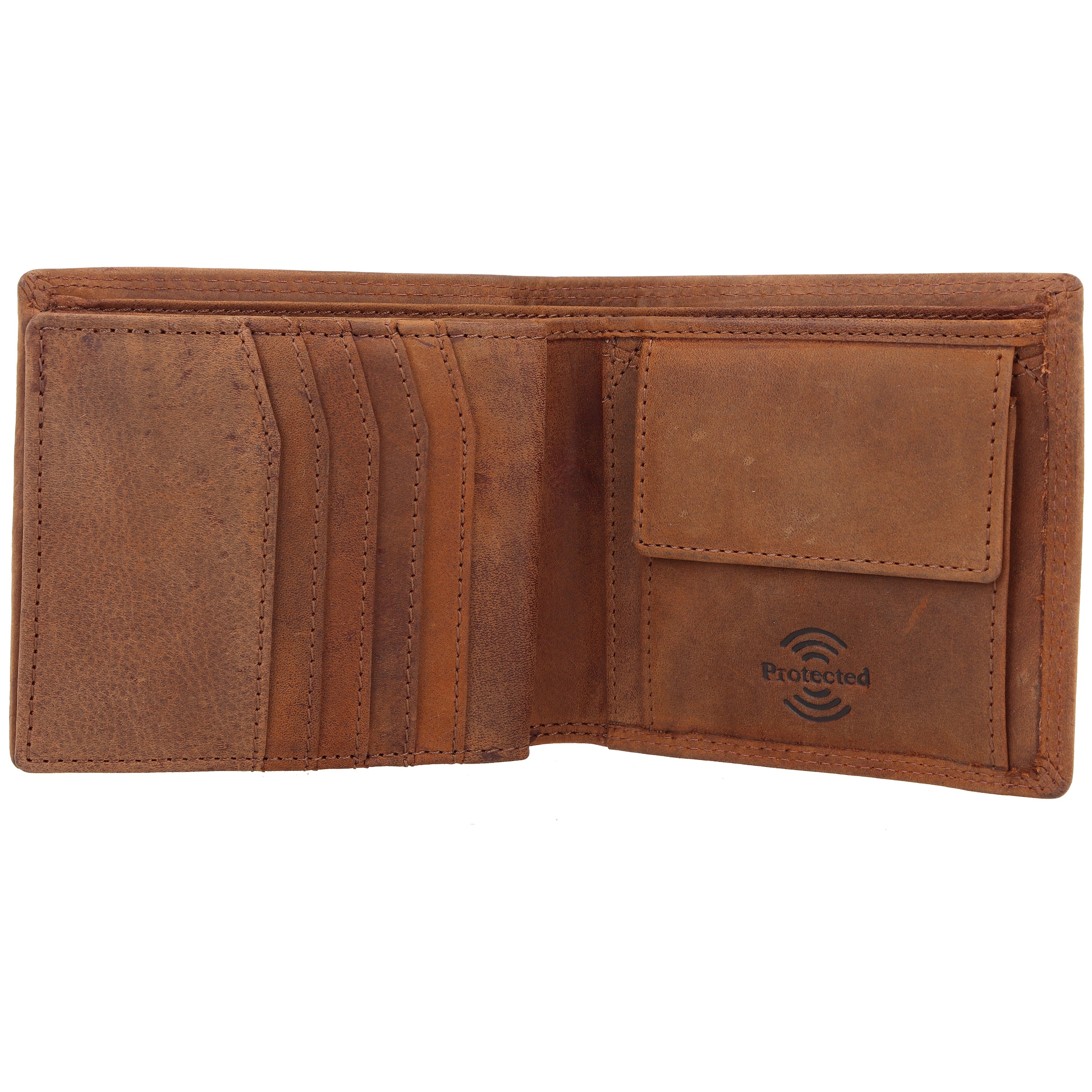 Greenland Nature Wallet 'Montenegro' in Brown