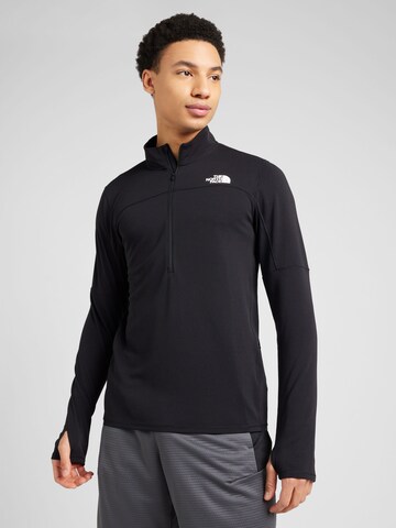 THE NORTH FACE Sport sweatshirt 'SUNRISER' i svart: framsida