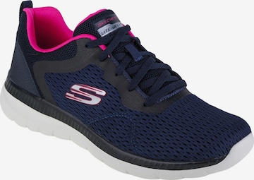 SKECHERS Sneakers 'Skechers Bountiful - Quick Path' in Blue: front