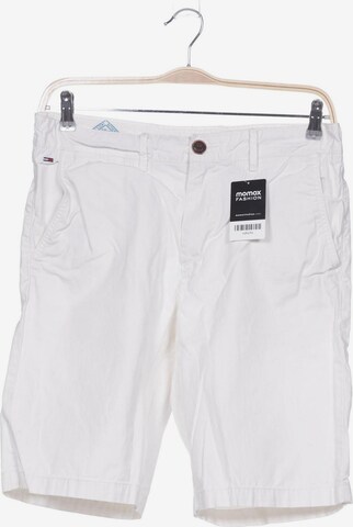 Tommy Jeans Shorts 32 in Weiß: predná strana