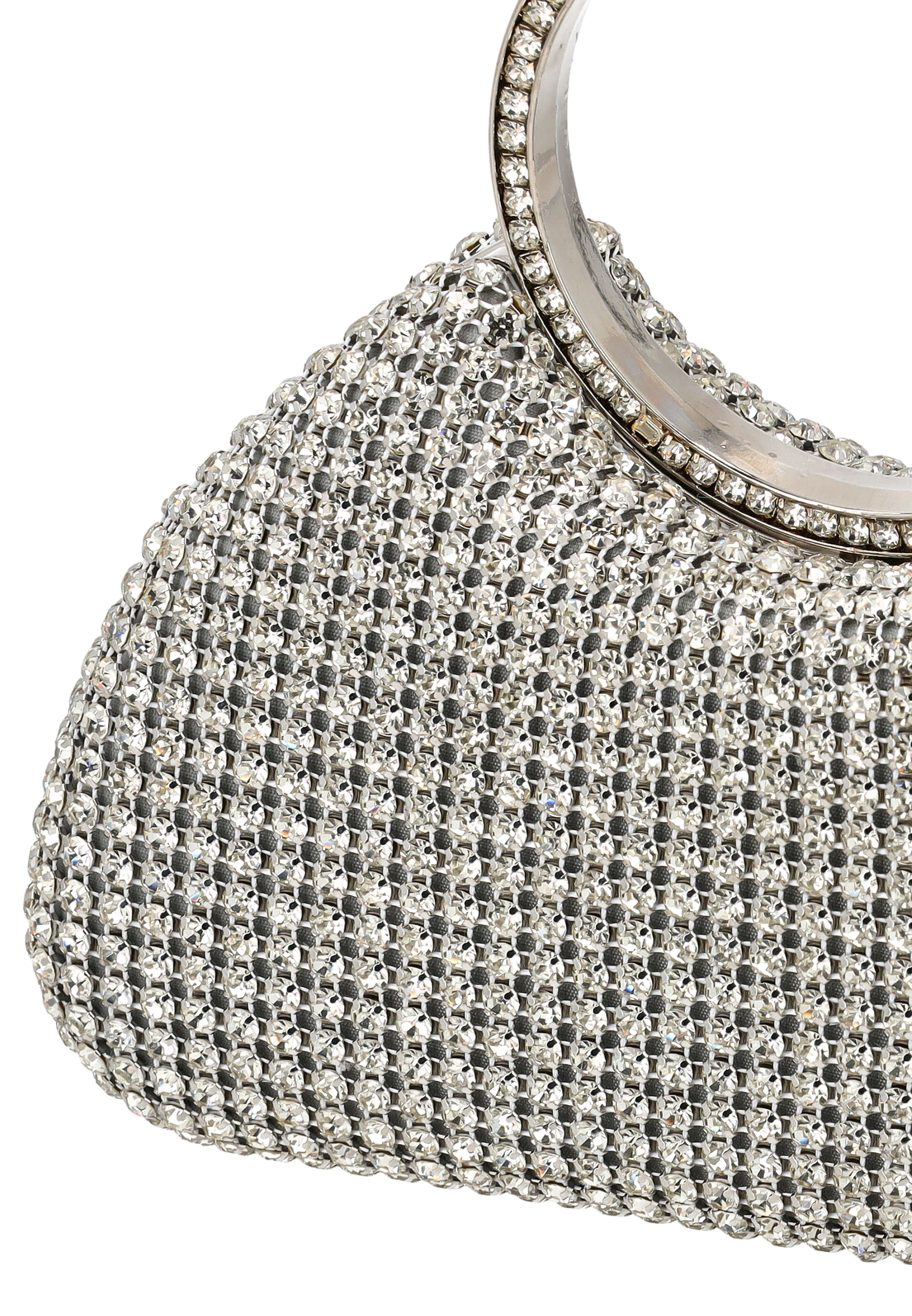 Sac à bandoulière faina en argent