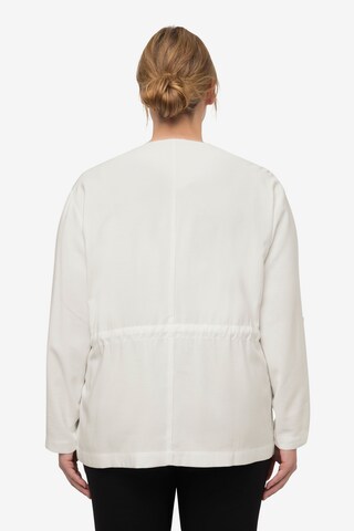 Ulla Popken Between-Season Jacket in White