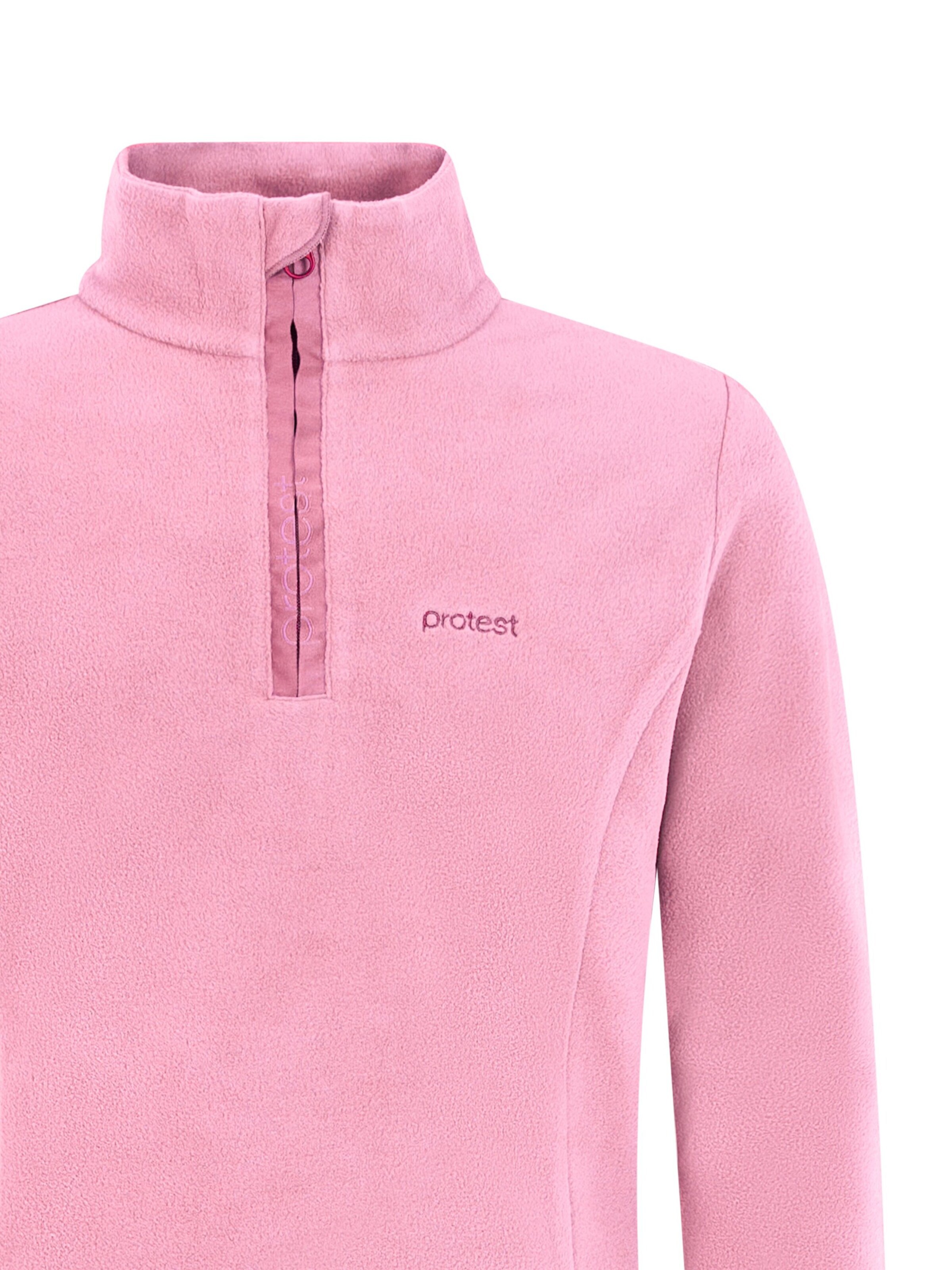PROTEST Sportief sweatshirt 'Remutey JR' in Roze