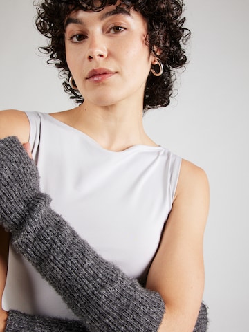 WEEKDAY Top 'Annie' – šedá