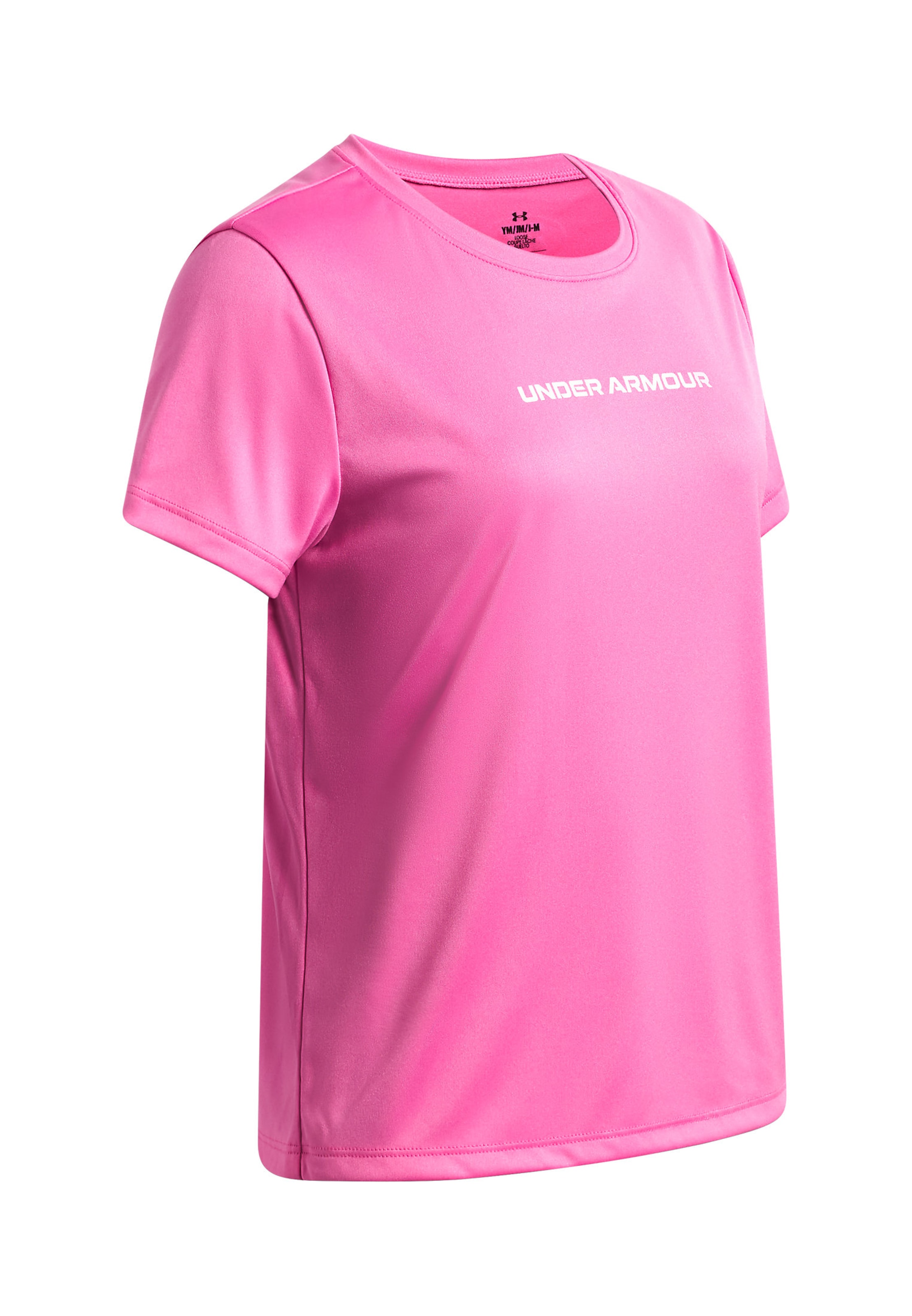 UNDER ARMOUR Functioneel shirt 'Branded' in Roze