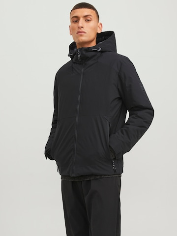 JACK & JONES Jacke 'Axel' in Schwarz: predná strana