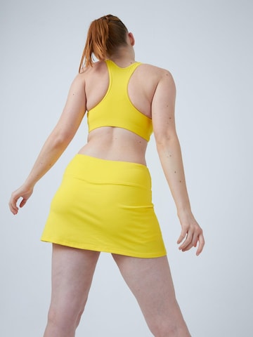 SPORTKIND Athletic Skorts 'Basic' in Yellow