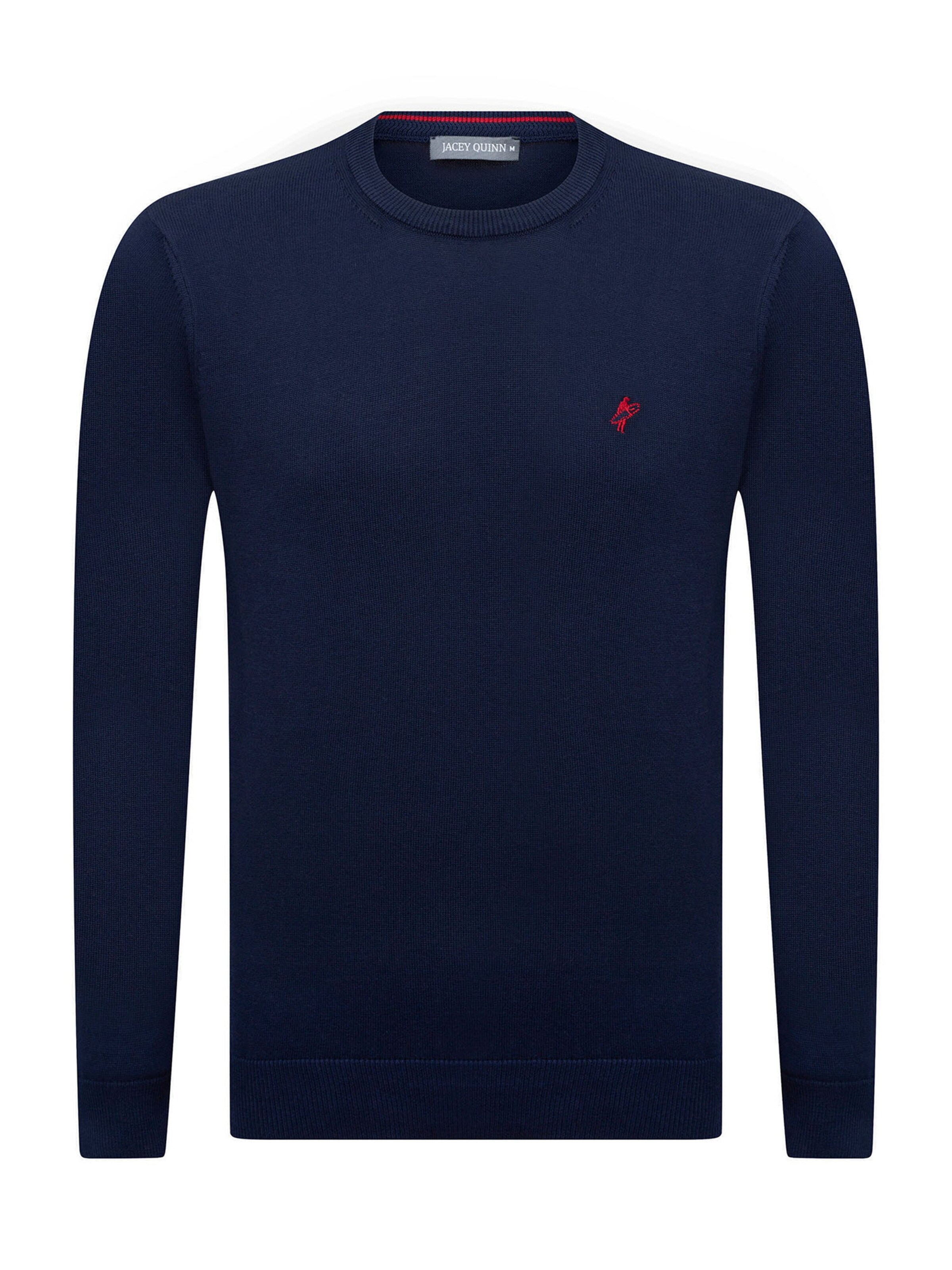 Jacey Quinn Pullover in Blau: Vorderseite