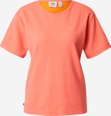 ADIDAS ORIGINALS - Camiseta en naranja: frente