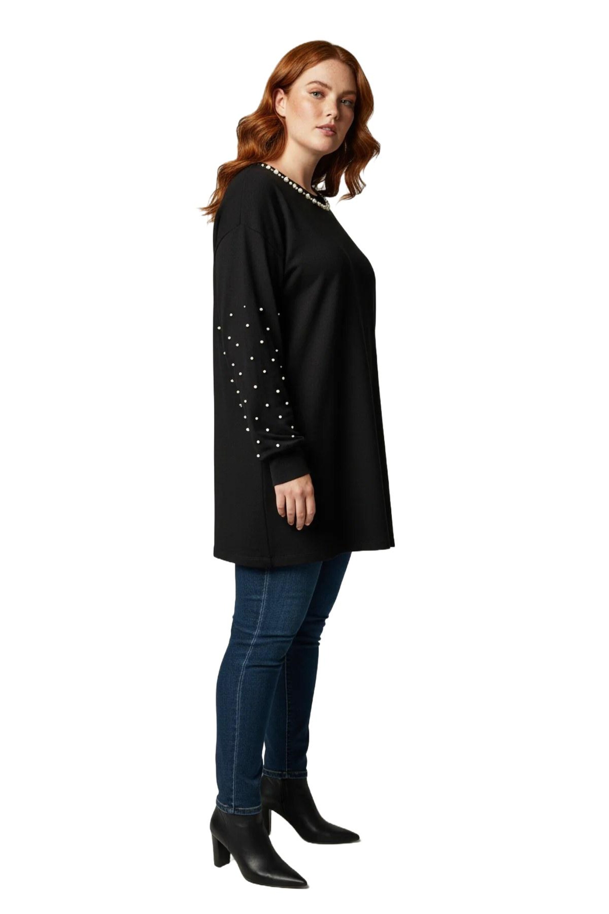 Shape Of You Shirt in Zwart