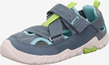 SUPERFIT Halbschuh 'TRACE' in Blau: Vorderseite