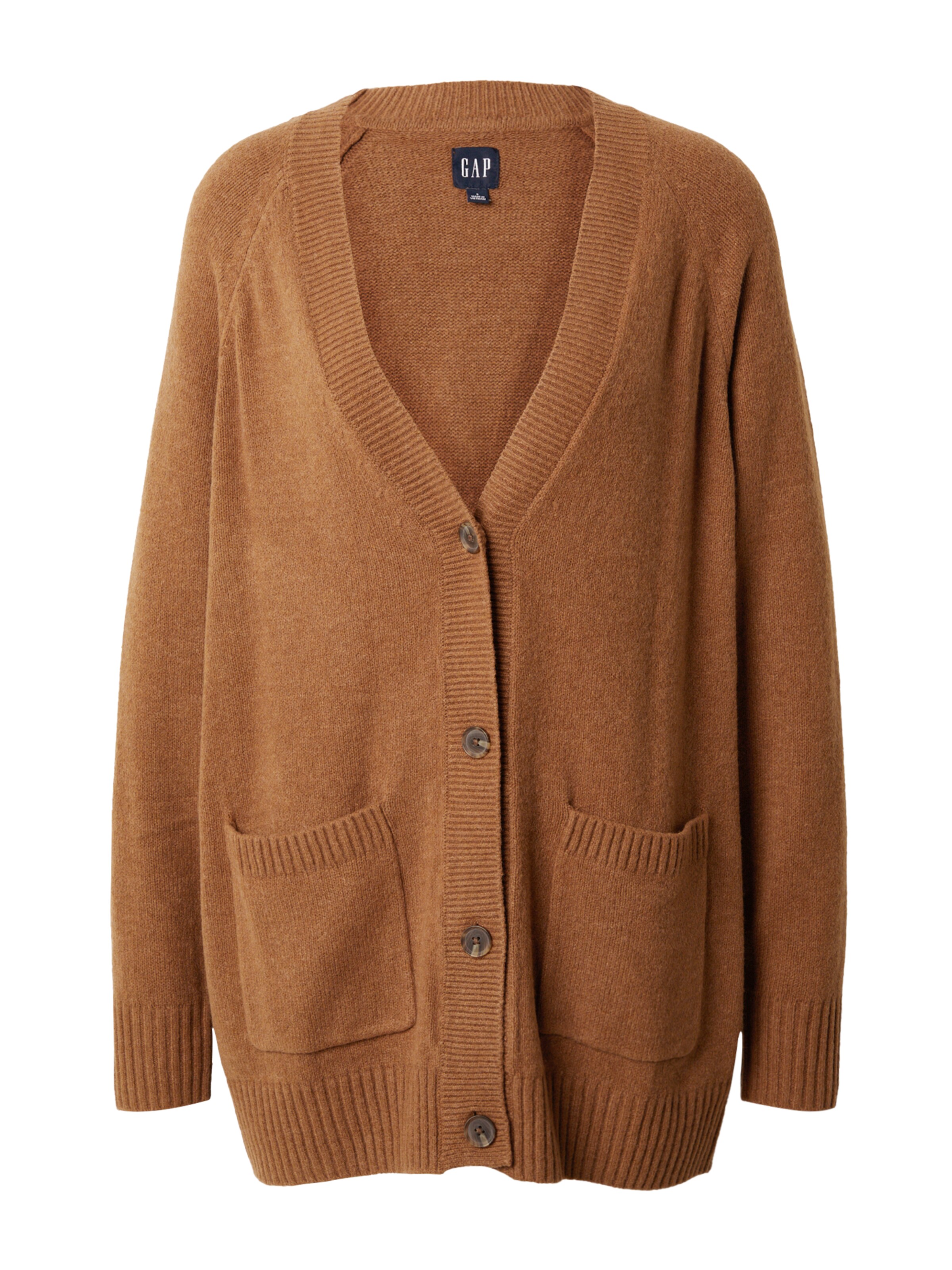 gap brown cardigan