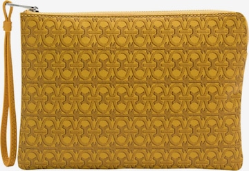 Coccinelle Clutch 'COCCINELLE ALIAS' in Geel: voorkant