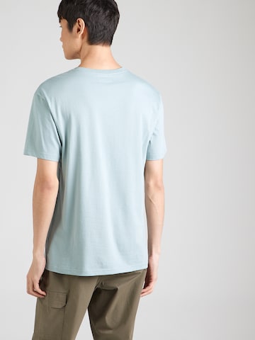 COLUMBIA Performance shirt in Blue: back