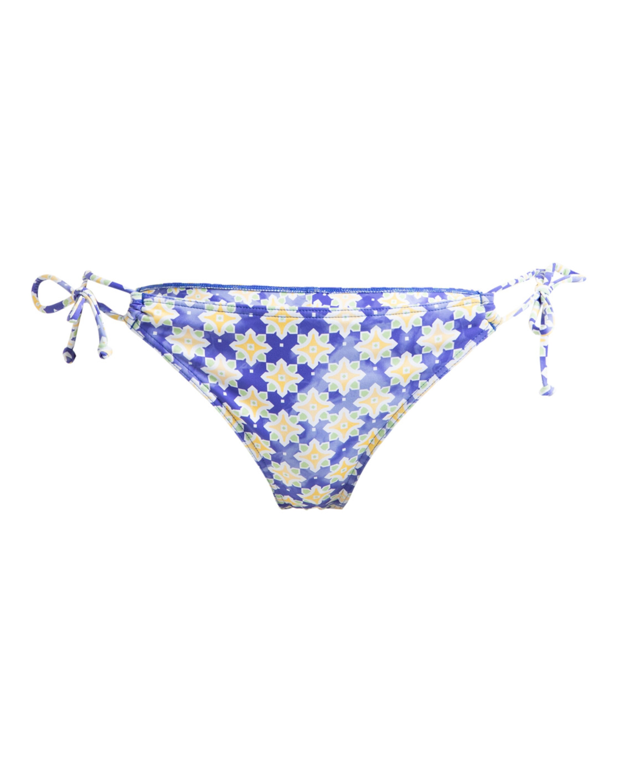 ROXY Bikini Bottoms 'Artsy Tile' in Blue: front