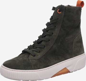 Bottes Gabor Comfort en vert : devant