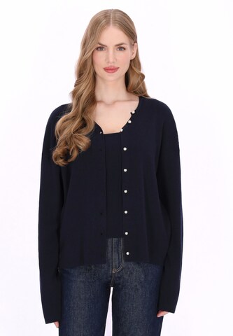 DreiMaster Vintage - Cárdigan en azul: frente