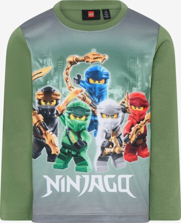 T-Shirt LEGO® kidswear en vert : devant