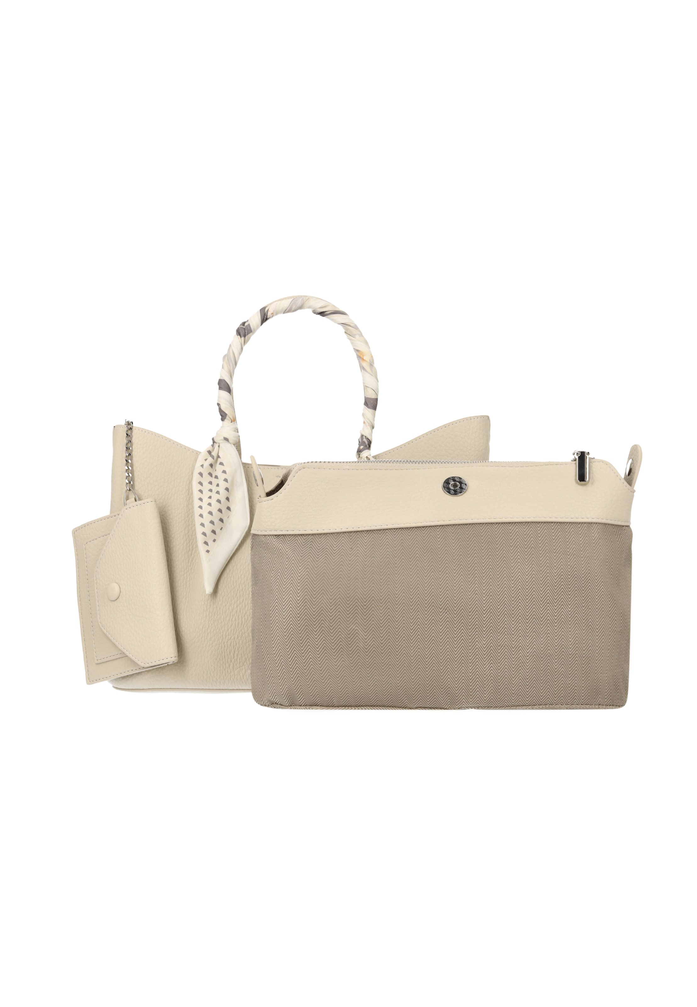 Usha - Bolso de mano en blanco