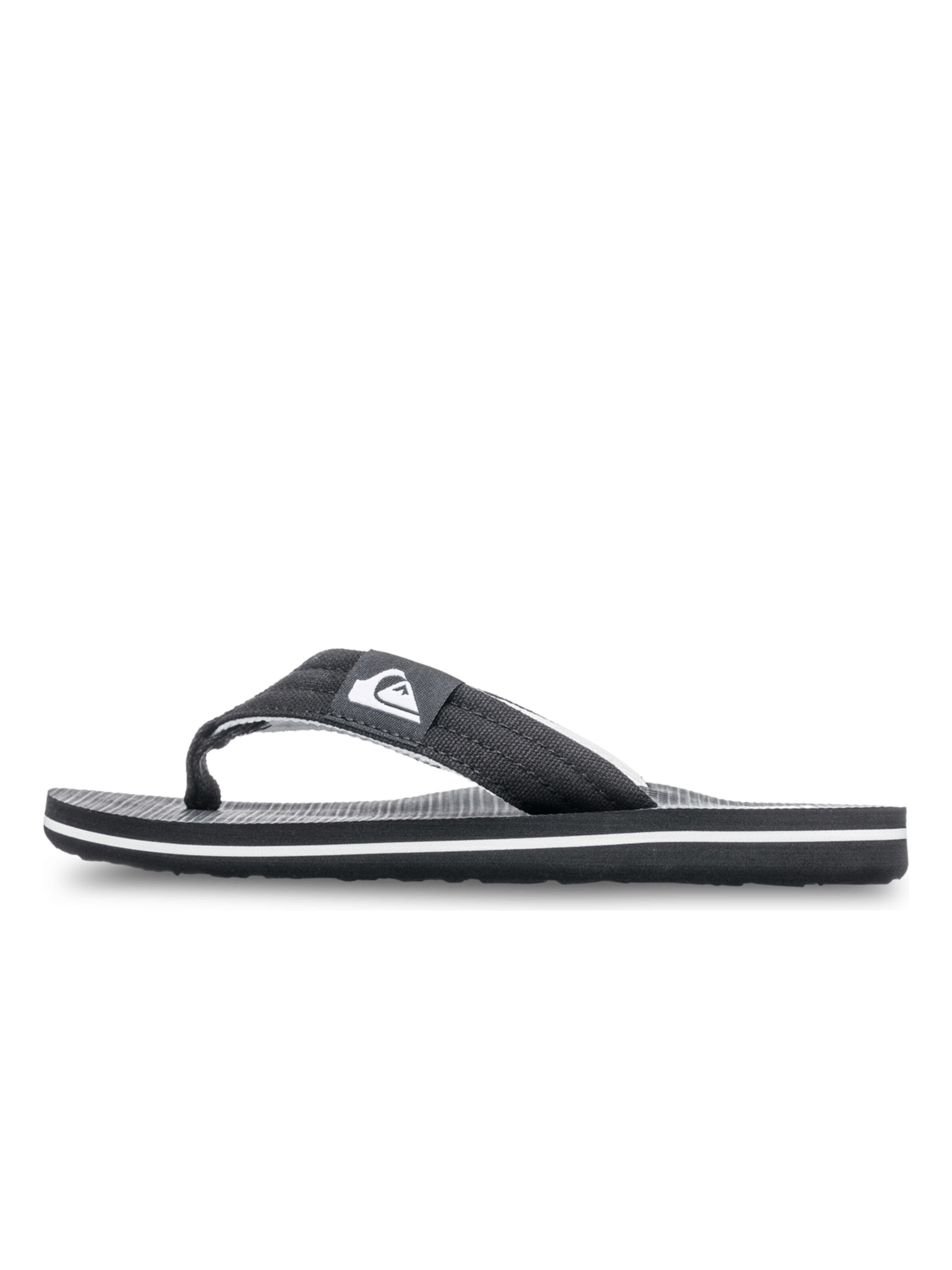 Chaussures ouvertes 'Molokai Layback' QUIKSILVER en noir : devant
