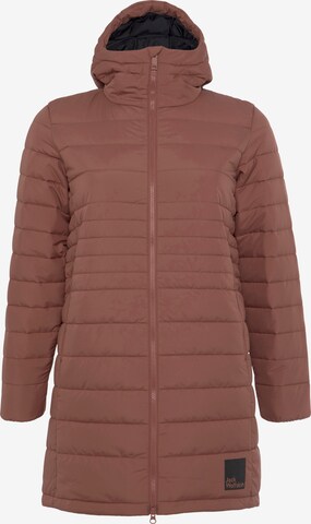 JACK WOLFSKIN Between-Seasons Coat in Brown: front