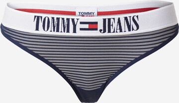 Tommy Jeans Tanga – modrá: přední strana