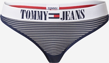 Tommy Jeans String in Blue: front