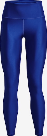 UNDER ARMOUR Workout Pants 'HeatGear ' in Blue: front