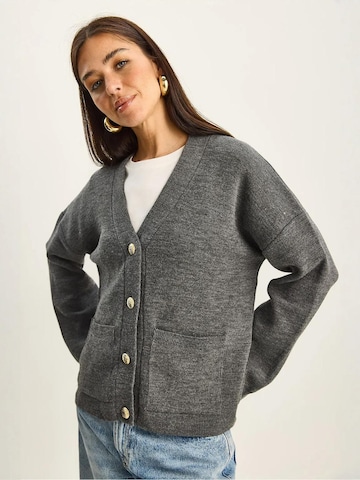 Bianco Lucci - Casaco de malha em cinzento