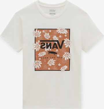 T-shirt VANS en blanc : devant