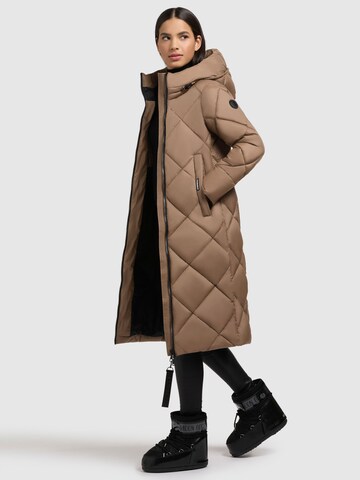 khujo Wintermantel 'SALIA' in Bruin