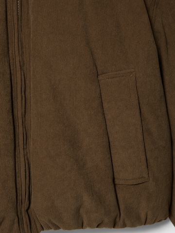 Pull&Bear Winter jacket 'PACIFIC' in Brown
