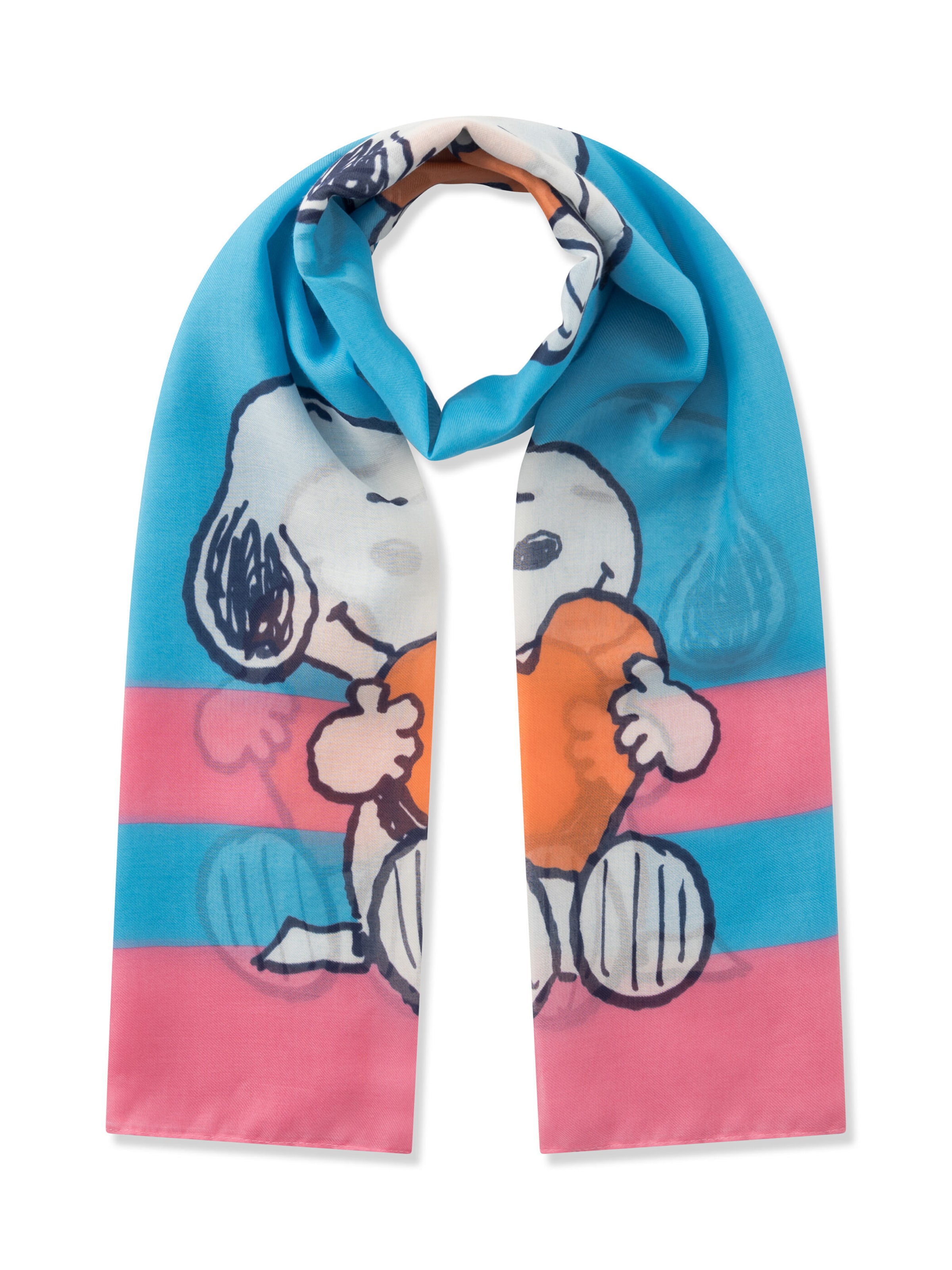 CODELLO Scarf in Blue: front