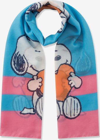 Écharpe CODELLO en bleu : devant