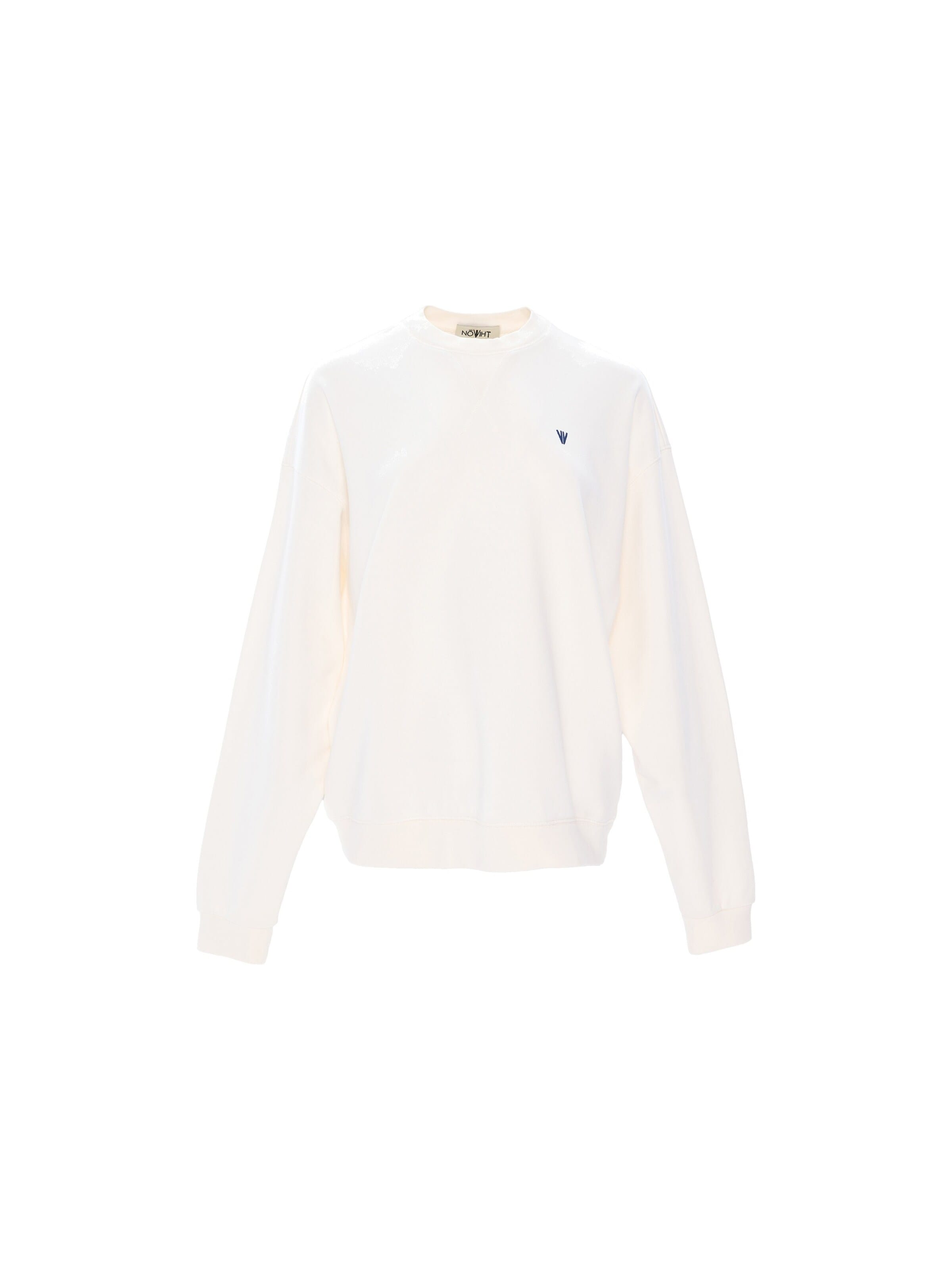 Sweat-shirt 'Melisande' NOWIHT en blanc : devant
