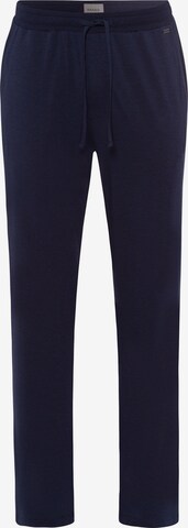 Hanro Workout Pants in Blue: front