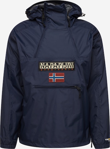 NAPAPIJRI Between-Season Jacket 'Northfarer' in Blue: front
