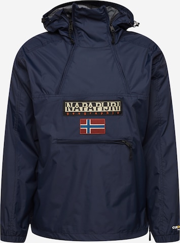 NAPAPIJRI - Chaqueta de entretiempo 'Northfarer' en azul: frente