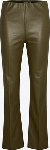 SOAKED IN LUXURY Pleated Pants 'Kaylee' in Brown: front