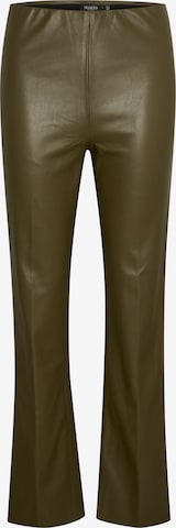 SOAKED IN LUXURY Обычный Плиссированные брюки 'Kaylee' в Коричневый: спереди