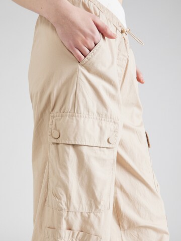 Tapered Pantaloni cu buzunare de la Tally Weijl pe bej