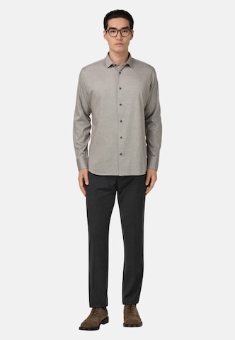 Coupe regular Chemise Boggi Milano en gris