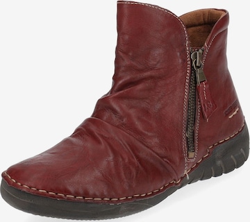 Bottines JOSEF SEIBEL en rouge : devant