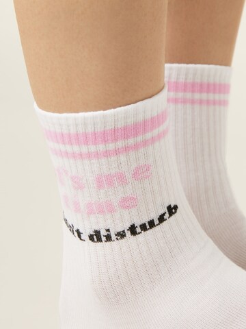 CALZEDONIA Socks 'Wellness' in White